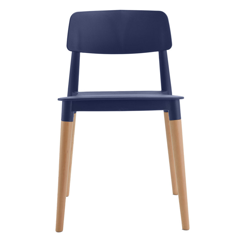 AllModern Jago Solid Back Stacking Side Chair & Reviews Wayfair Canada